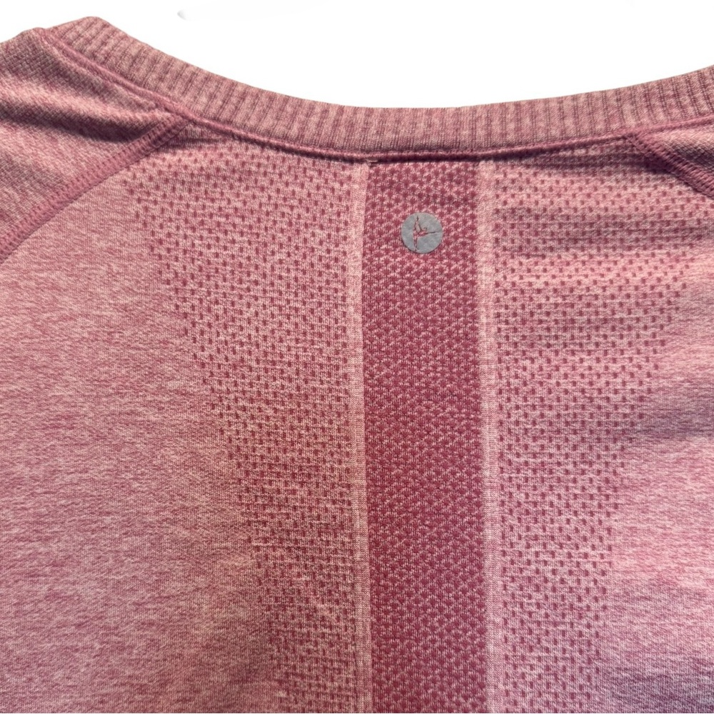 90 DEGREES Seamless Zaia Long Sleeve Active Sporty Pink Top With Thumbholes  XL - Picture 4 of 15